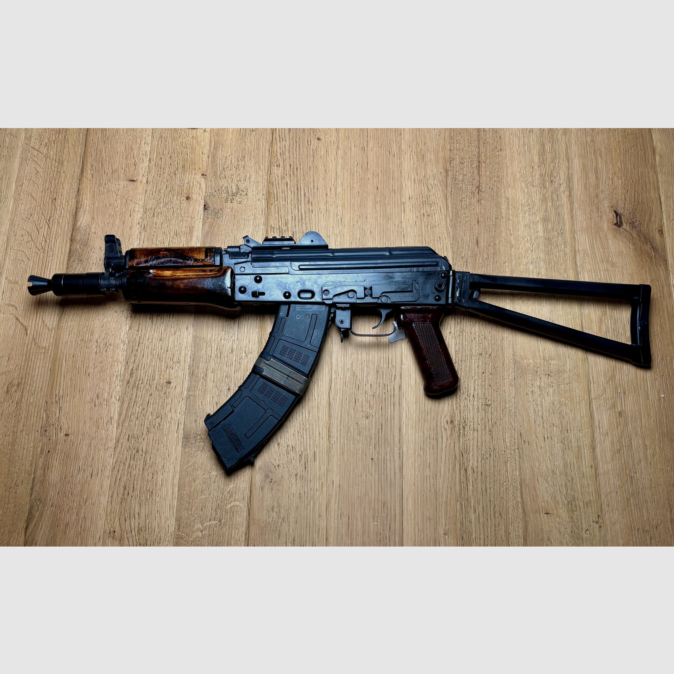 (1423) Pistola semiautomatica AKS - 74 U Cal. 7,62x39 - rara - non AK47 o AK74