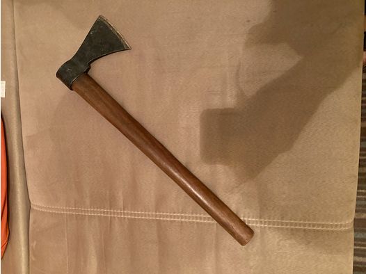 Wikinger Einhandaxt en Sachsmesser