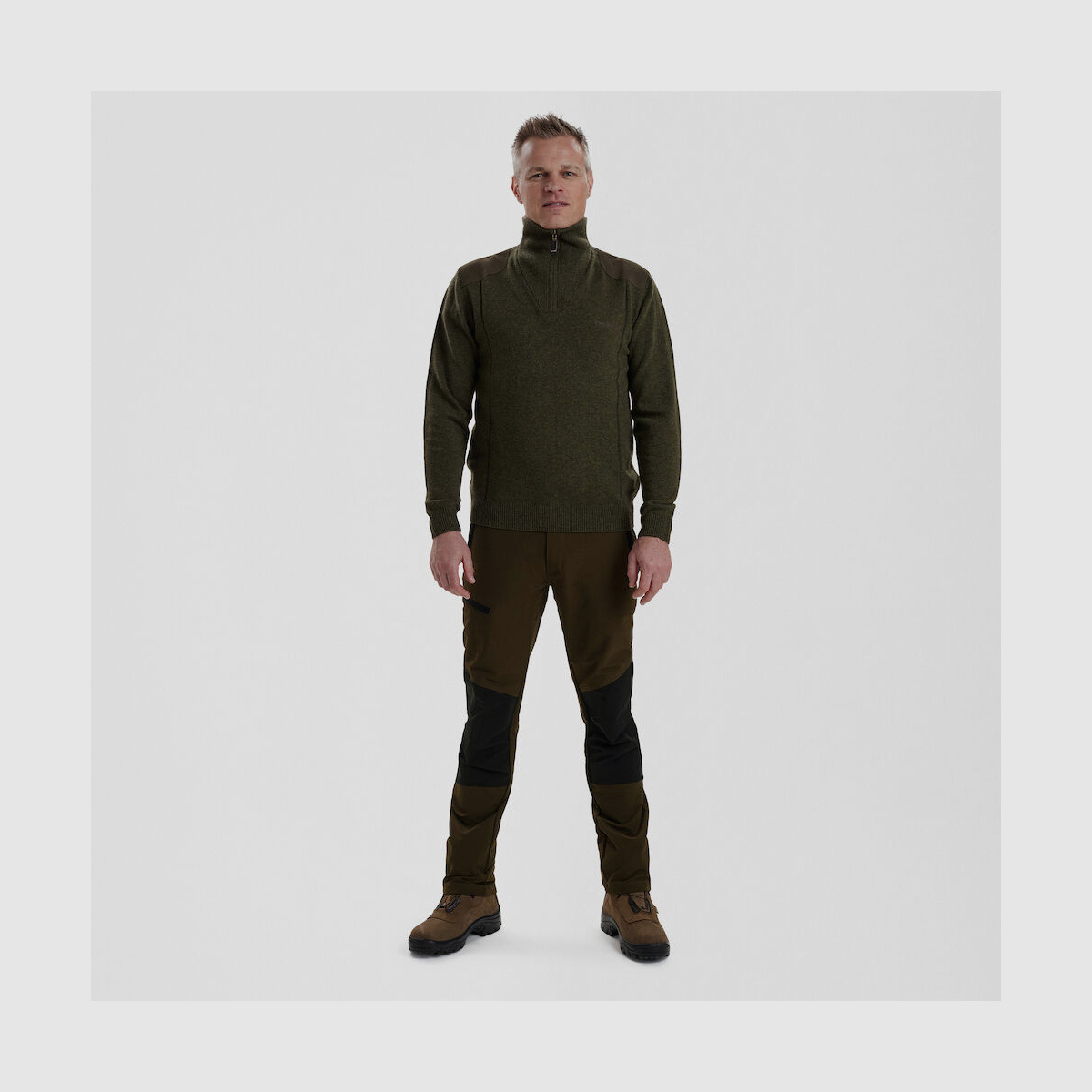 DEERHUNTER Sheffield Strick mit Reissverschluss