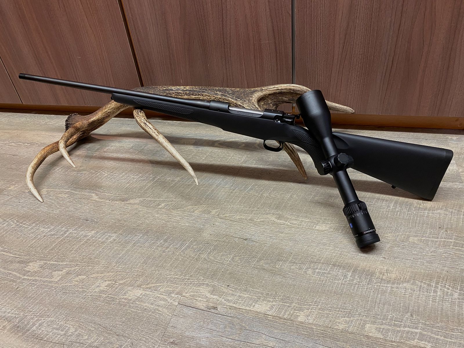 Mauser M12 Extreme, con Zeiss Conquest V6 2,5-15x56, con riel