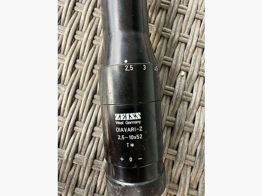 Scope Zeiss Diavari - Z 2,5 - 10 x 52
