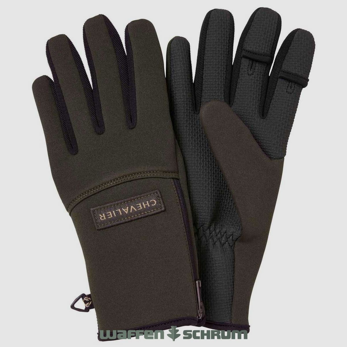 Chevalier Handschoen Scale Neopreen Donker Herfstgroen