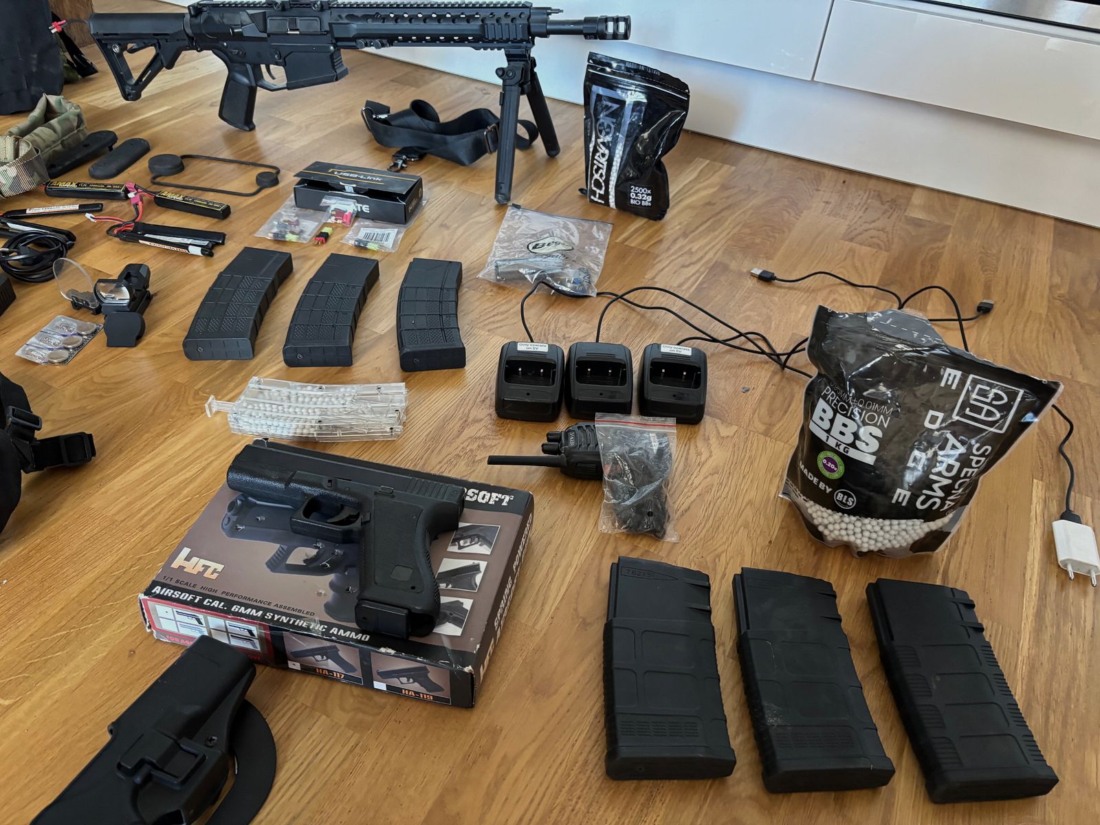 Begadi Sport MOD25 „Burk BR10“ S-AEG mit Begadi CORE EFCS / Mosfet