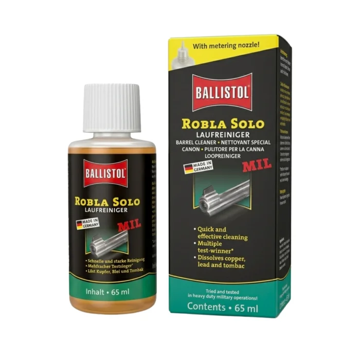BALLISTOL Robla Solo MIL loopreiniger, vloeistof, 65 ml, afbeelding 1 van 2