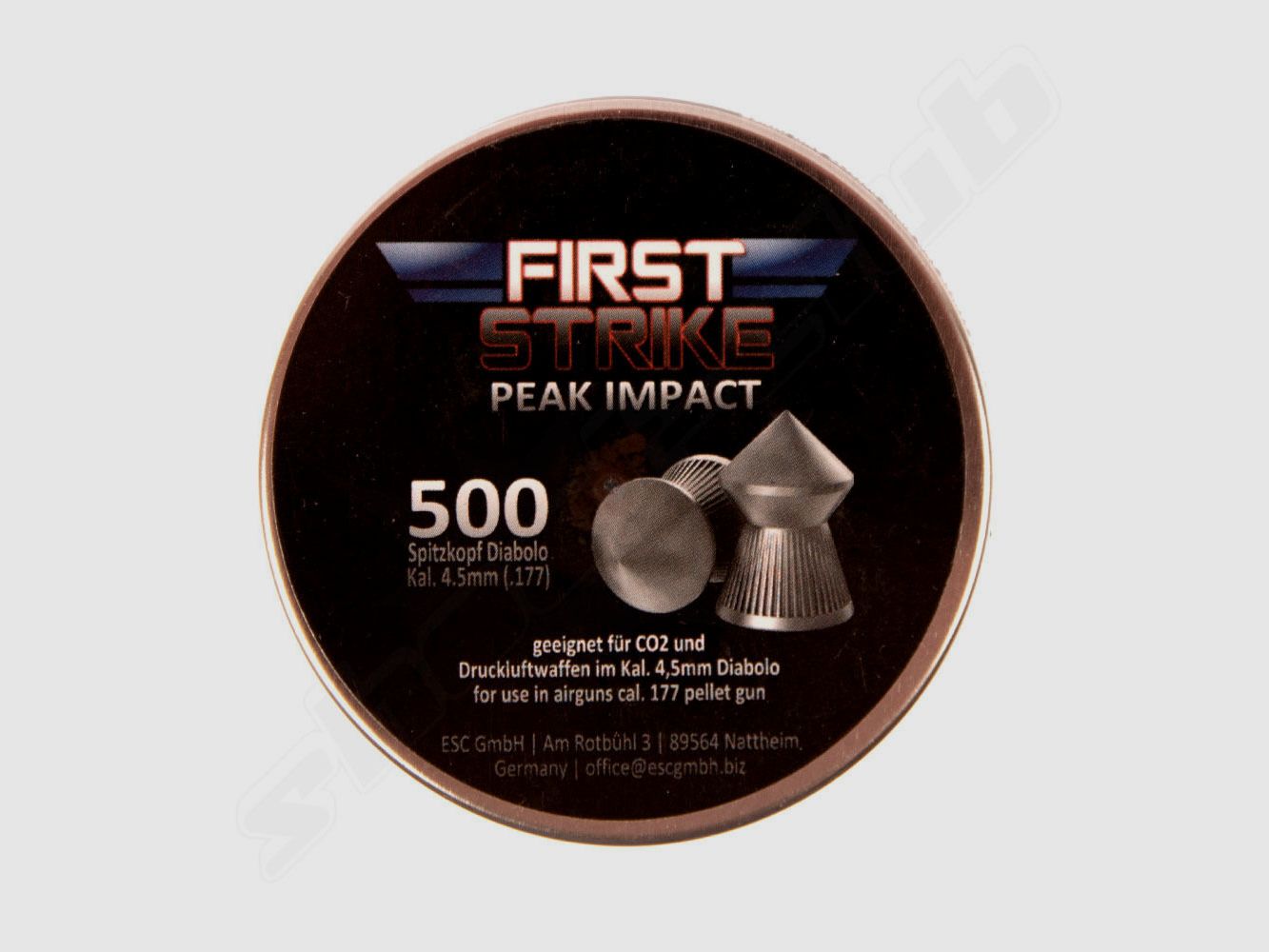 First Strike Peak Impact Diabolos 4,5mm / 0,46 g / 500 Stk