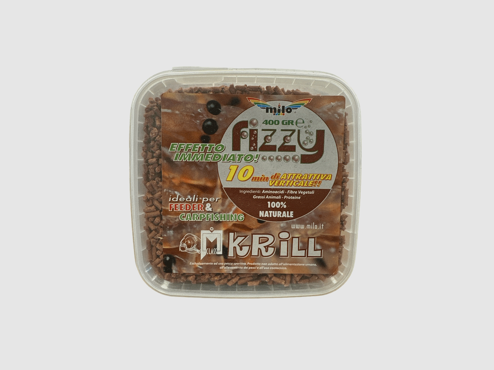 MILO – FIZZY PELLETS 400GR 2.2mm KRILL
