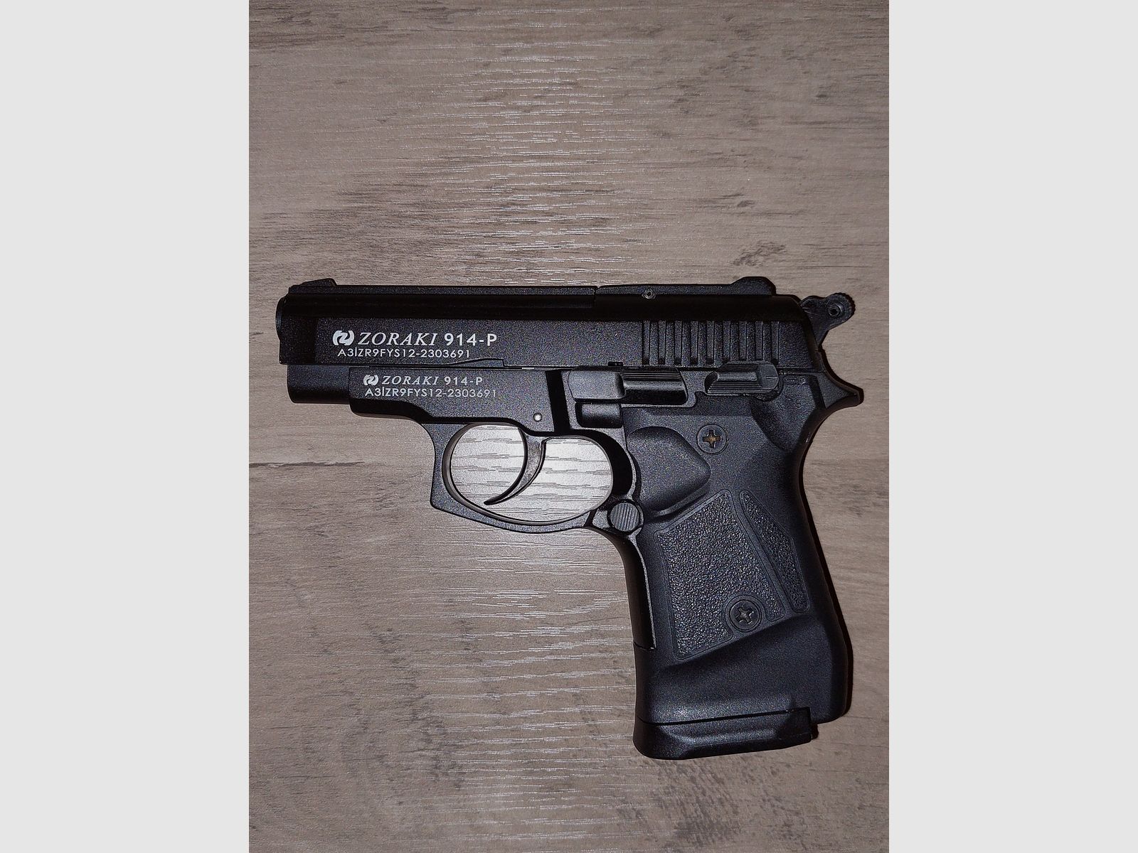 Zoraki 914-P pistola de fogueo 9mm P.A.K. negra
