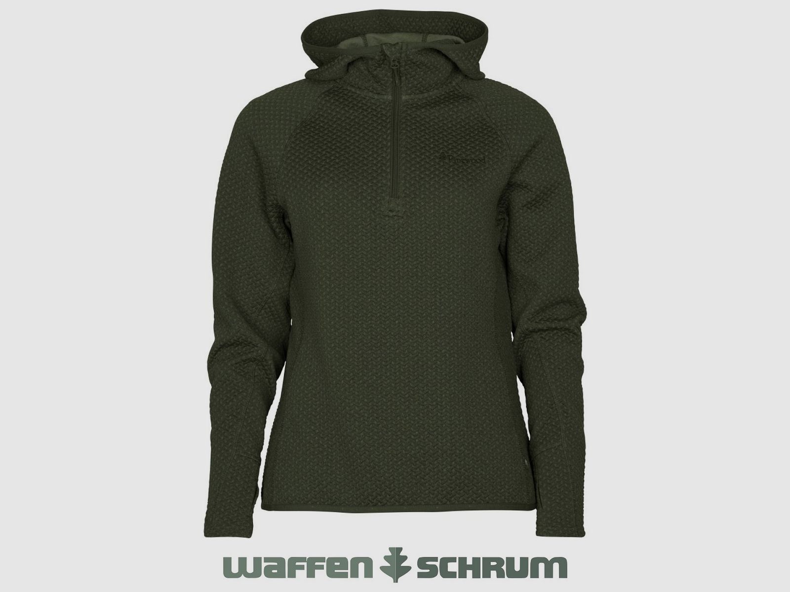 Pinewood Everyday Travel Hoodie D.Green Mel