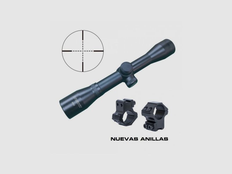 Zasdar 4x32 mm lunette. Réticule Mildot non éclairé avec anneaux de 11mm., image 1 sur 2