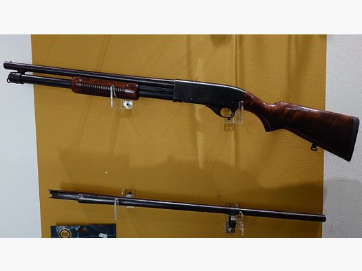 CBC 586P - 12/76 - VORDERSCHAFTREPETIERFLINTE MIT 2. LAUF