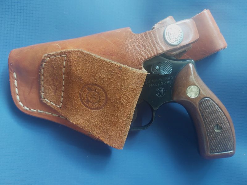 ERMA EGR 66 Schreckschussrevolver  Inkl. Lederholster