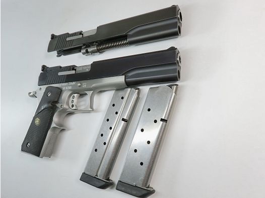 Peters Stahl Multicaliber .45 ACP und 9 mm | 2 komplette Wechselsysteme | 6 Zoll 