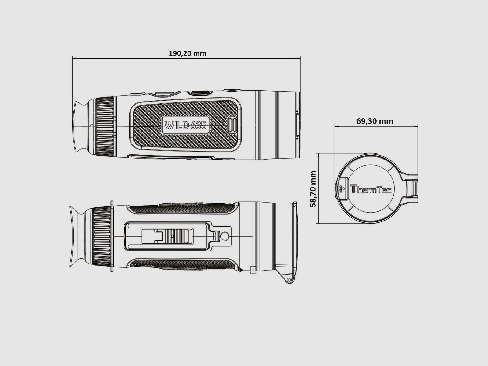 ThermTec Wild 635 Wärmebildkamera