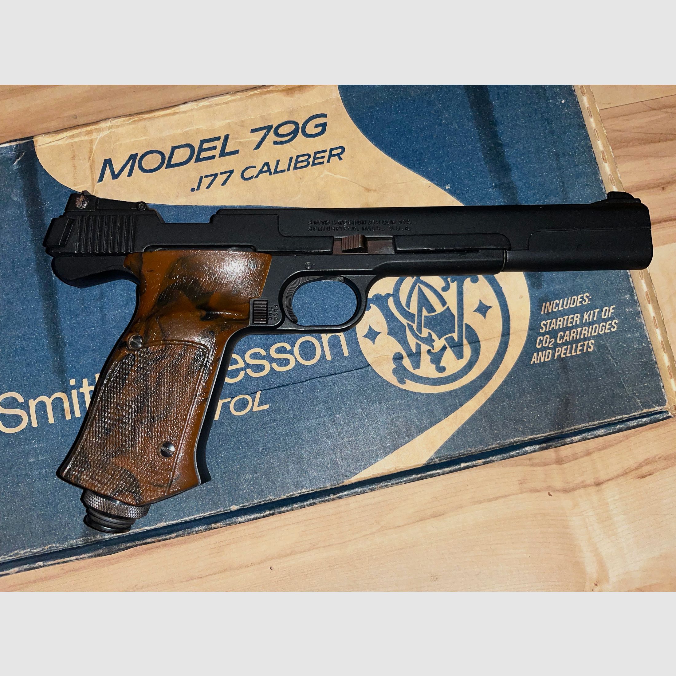 Smith and Wesson model 79g .177 caliber VHB