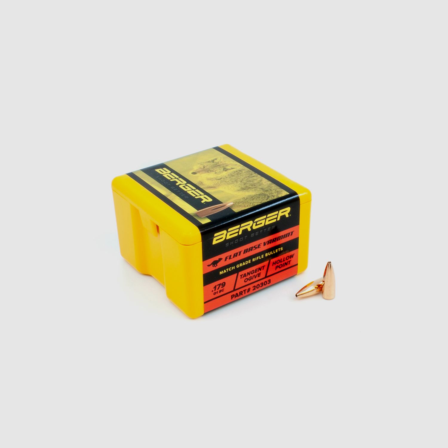 Proiettile Berger .20 FB Varmint 35GR 100 Pezzi