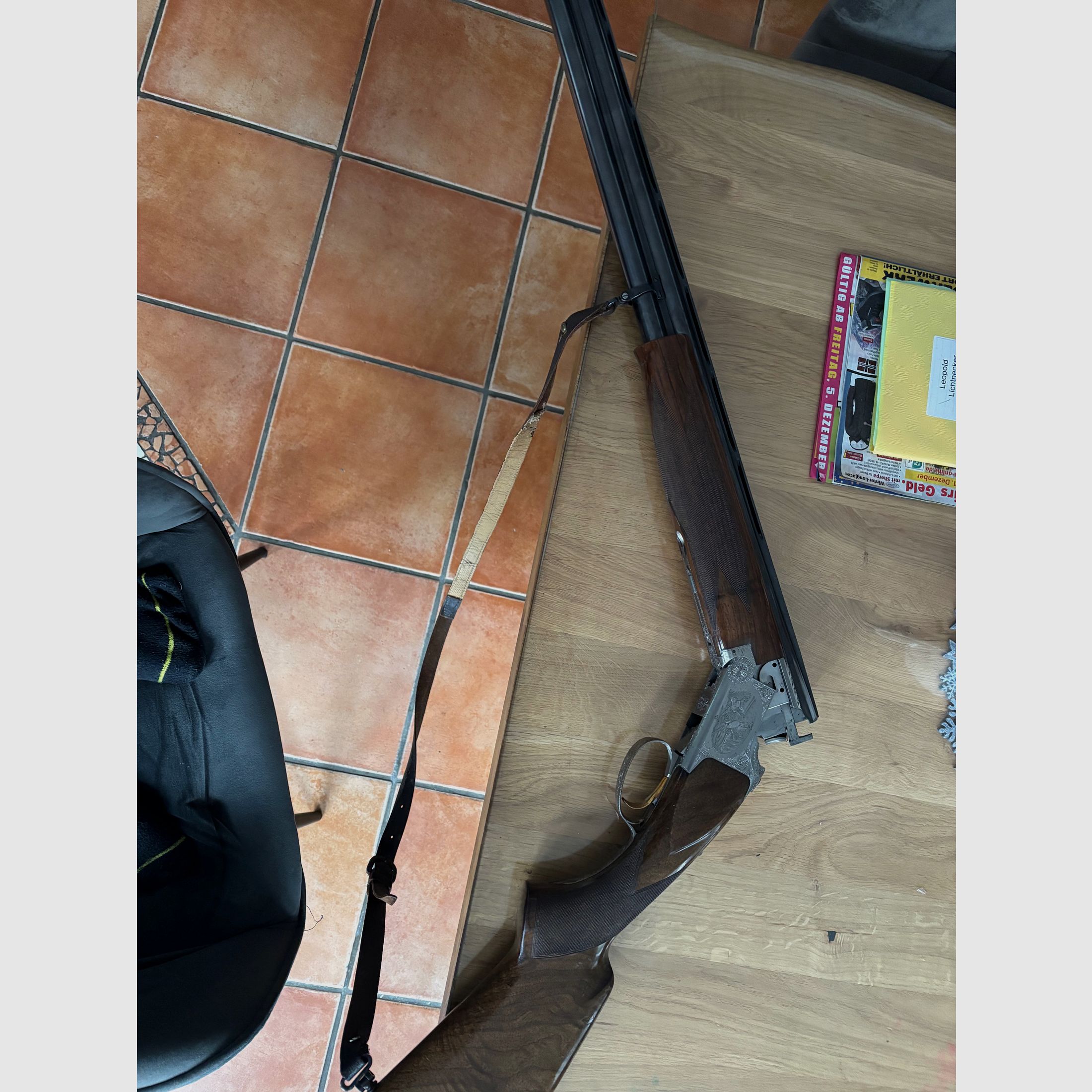 Browning FN B26 double-barreled shotgun