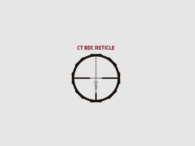 Zielfernrohr Brushline 3-9×40 BDC Crimson Trace, afbeelding 3 van 10