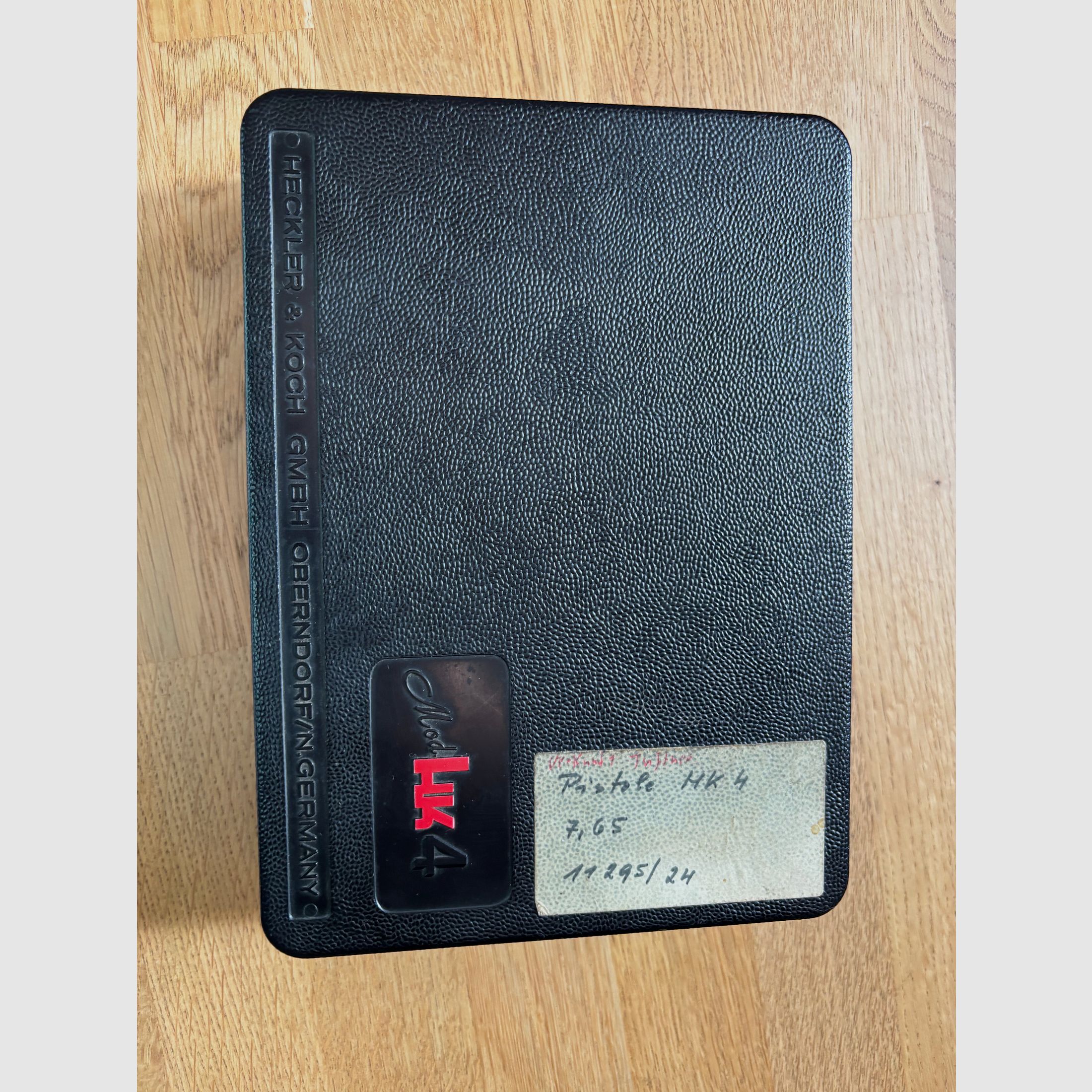 Heckler & Koch HK4 pistol 7.65 mm Browning – German proof 1967 – with original packaging & accessories