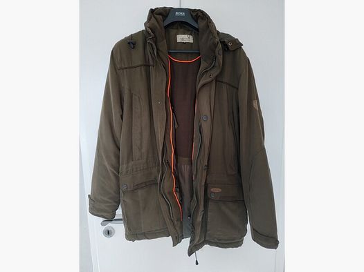 Hubertus Hunting Jungjäger Herren Jagdset Jacke + Hose / Größe 52 / Farbe Braun