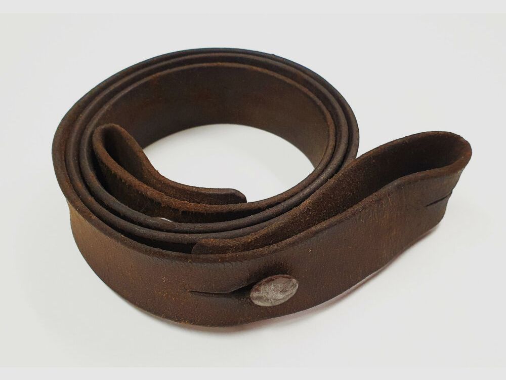 Fabbrica d'armi di Berna originale cinturini d'ordinanza dell'esercito svizzero per fucili IG 1889 / 96-11/ 1911 cinturini in pelle
