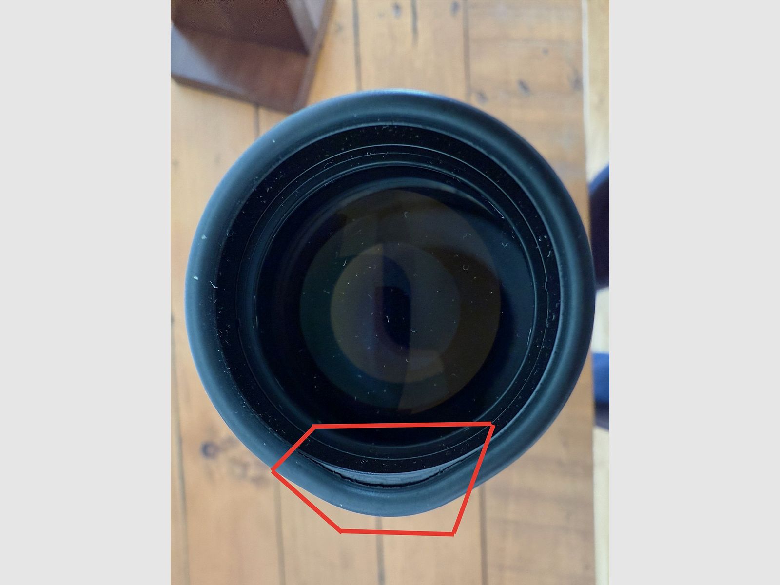 Frankonia telescopio 6 x 42 ZF tubo centrale 25,4mm / 1