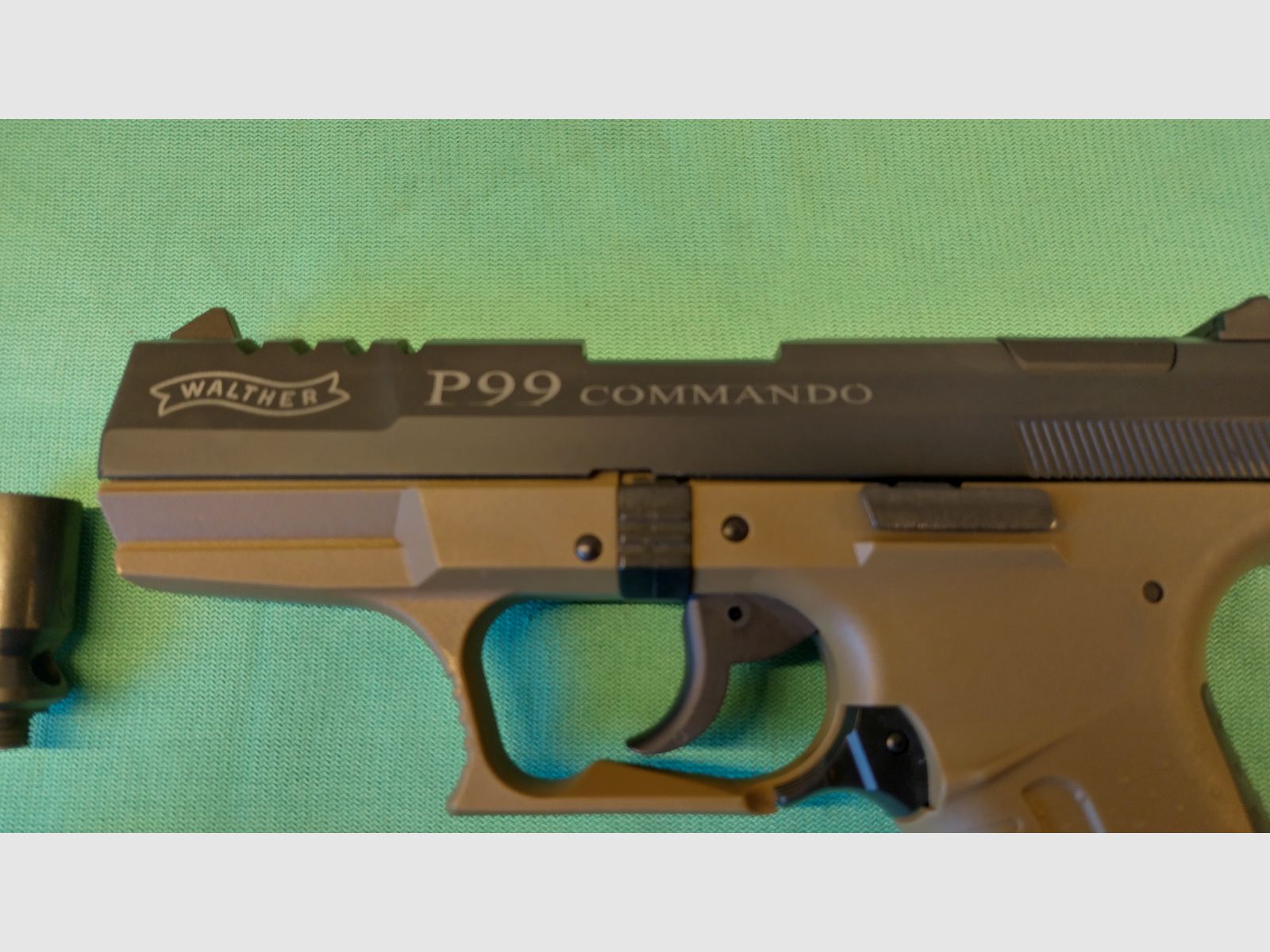 WALTER P99 pistola de fogueo calibre 9 mm P.A.K.