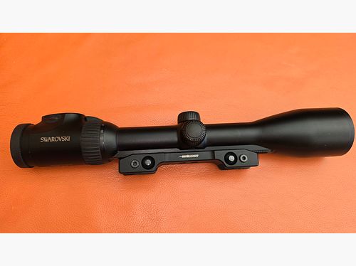 Swarovski Optik 2-12x50 Z6i mit Schiene SR auf Innomount QD Brückenmontage für Picatinnyschiene und Basen aus Stahl für Sauer 100/101 oder Rem.700.
