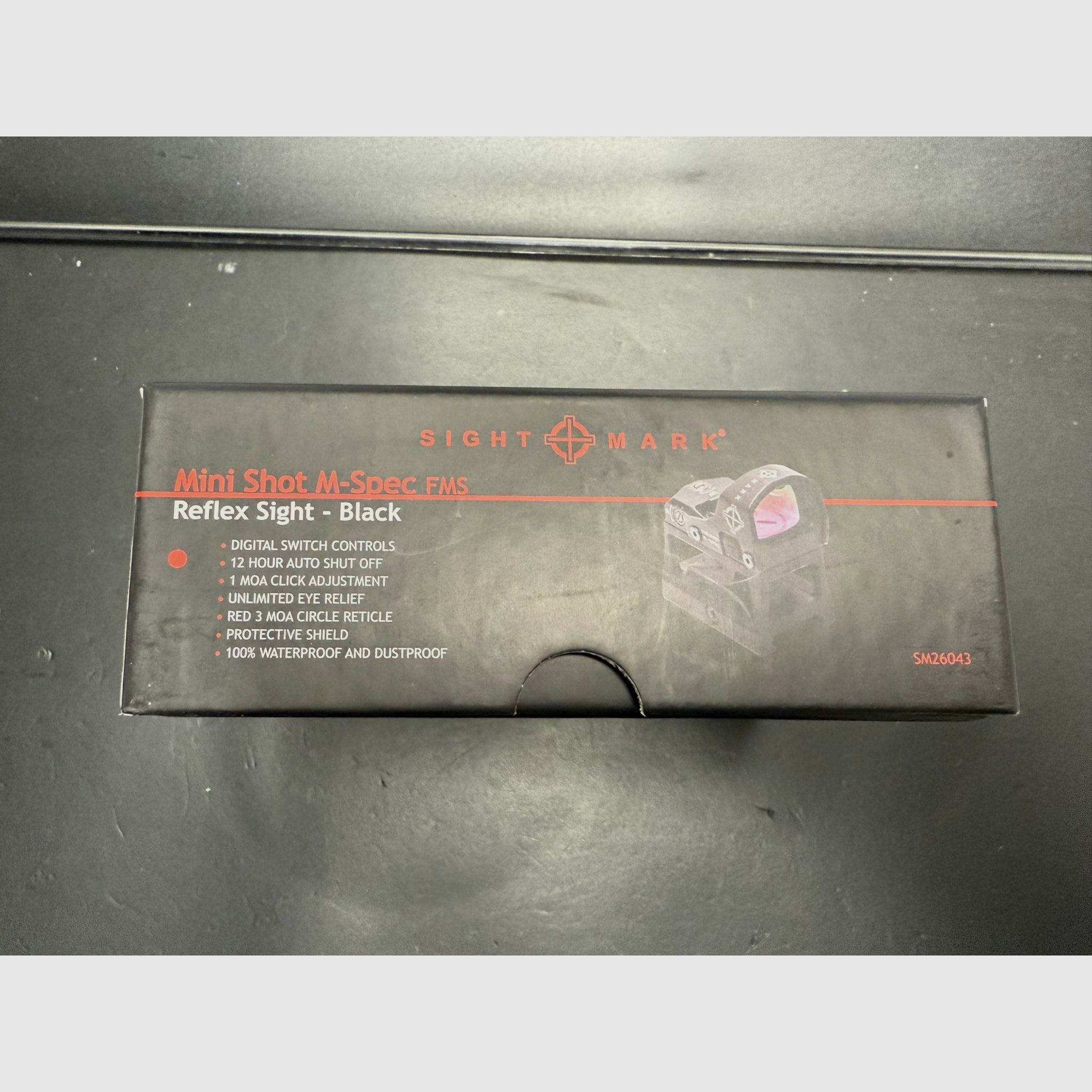 Sight Mark Mini Shot M-Spec FMS Zwart