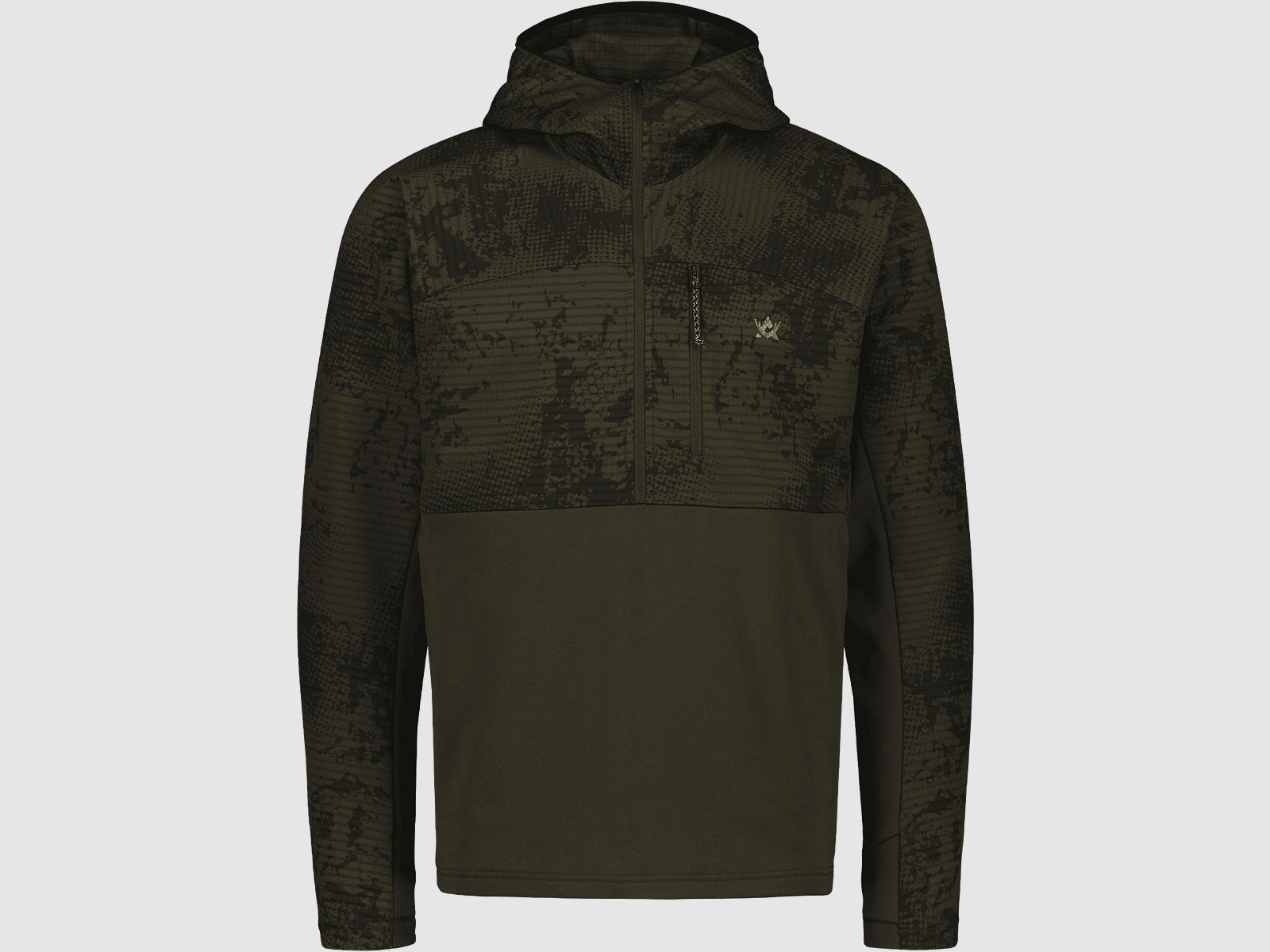 Alaska 1795 Active Hunter Hoodie Herren Night Green Blur 4XL