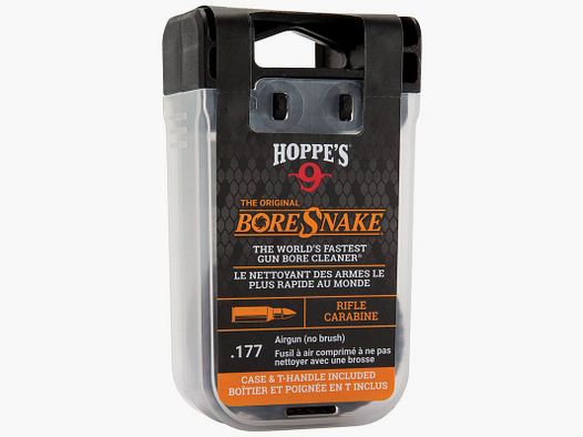 Textil-Putzschnur BORESNAKE DEN Büchse – Kal. .177 (ohne Bürste – Druckluftwaffen)