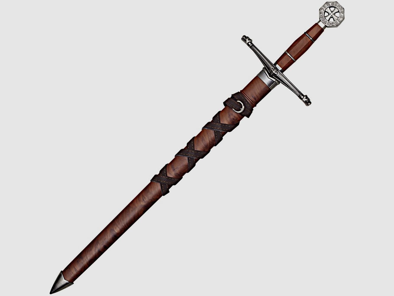 Fantasiedolch Templer mit Scheide