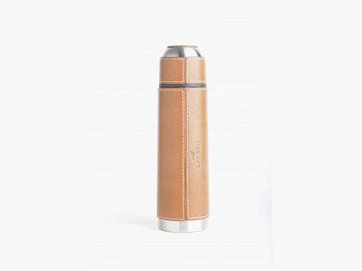 Bottiglia termica in pelle naturale 0,5l