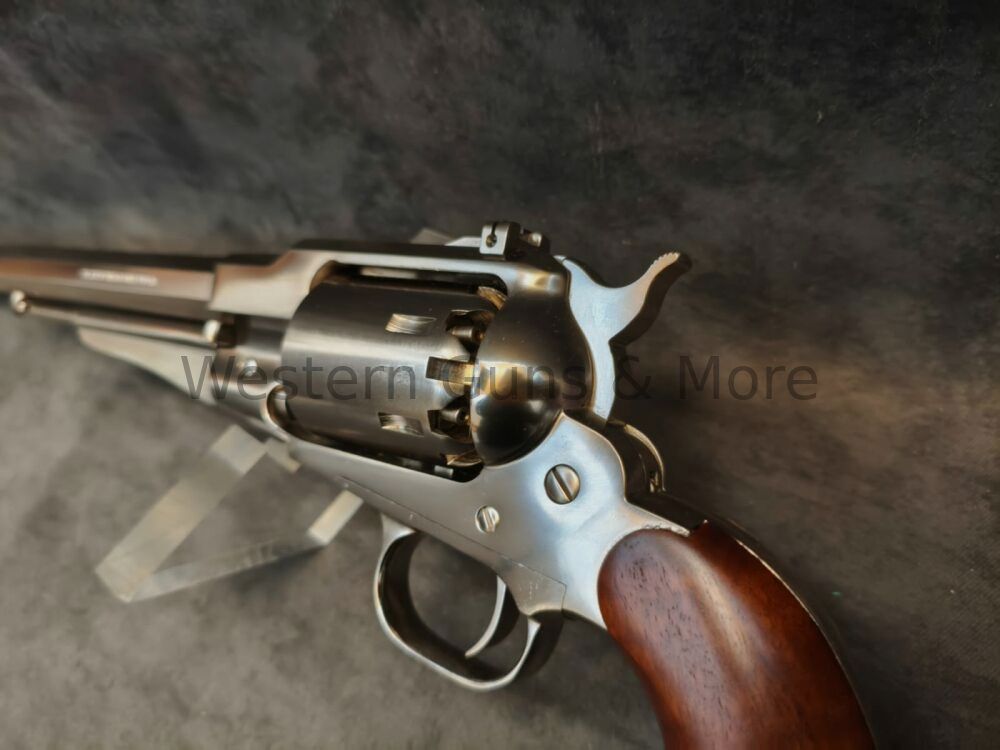 Pietta Perk.-Revolver Remington 1858 TEXAS BUFFALO Nickel-Finish Kaliber: 44 (BP)