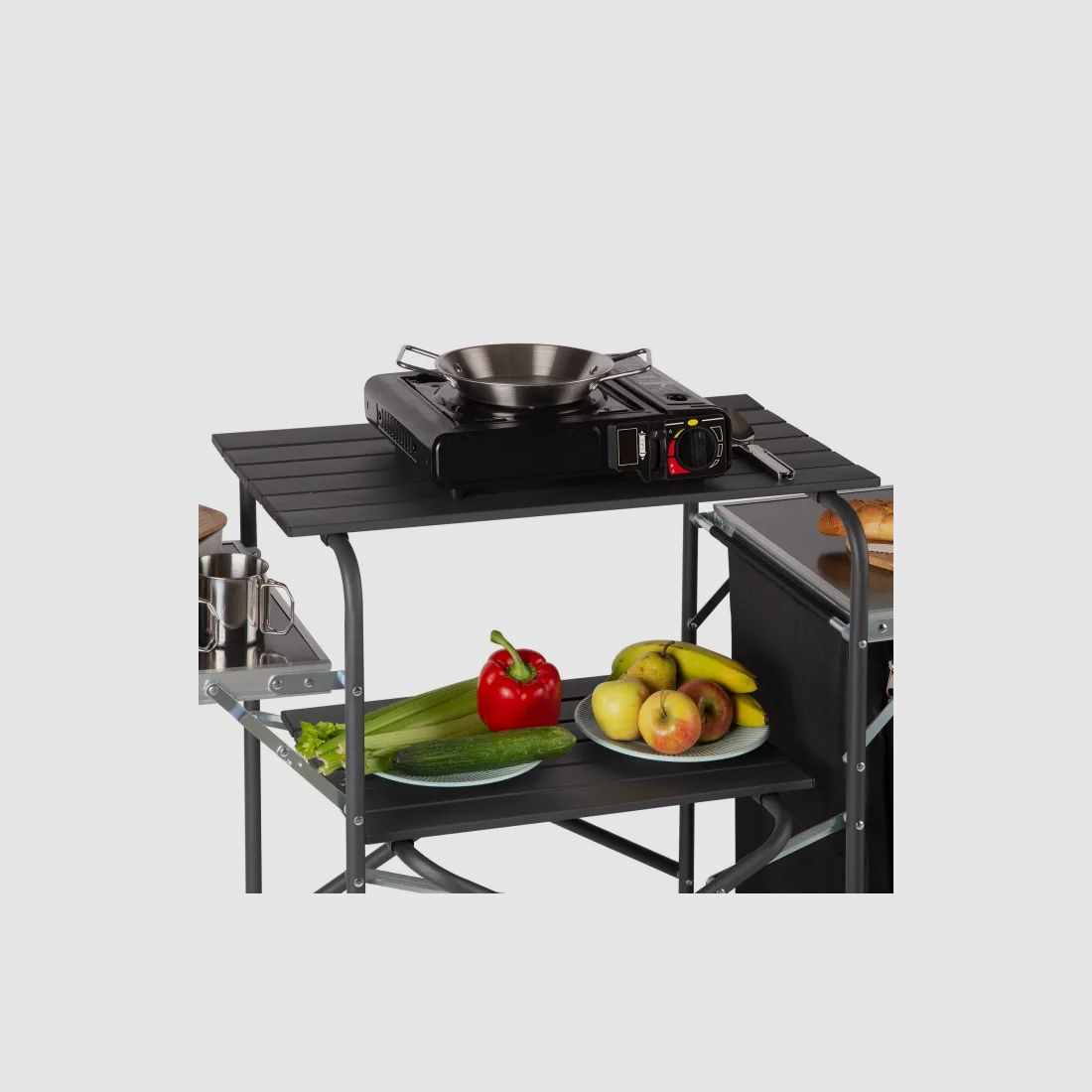 NC3040 Campingschrank ohne Windschutz Nils Camp