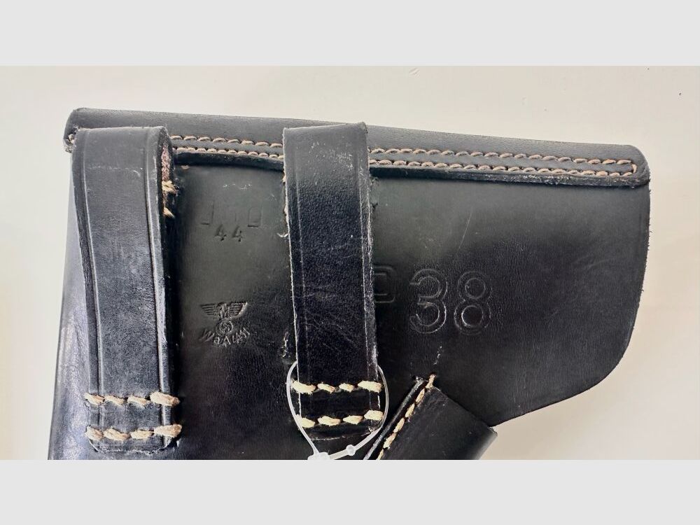 cyq Mod. P 38 1944 2. Magazin Holster mit Prägung 3. Reich 9mmLuger