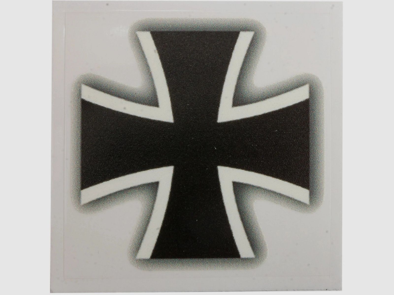 Café Viereck Autoaufkleber Eisernes Kreuz