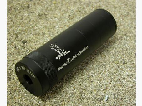 VESPULA EXTREME "F" silenziatore per armi ad aria compressa, moderatore ad alte prestazioni a 5 camere fino a 5,5 mm