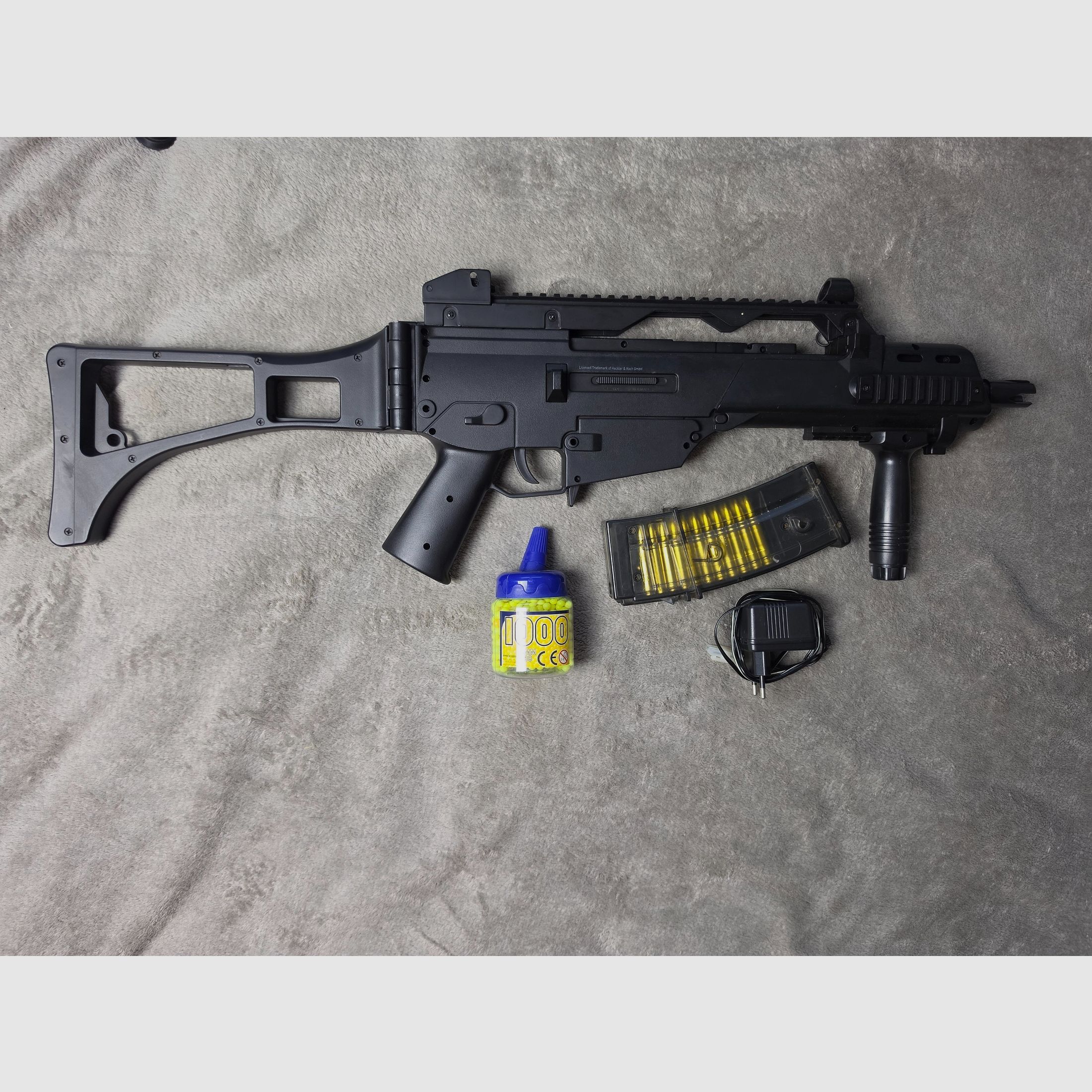 Heckler & Koch G36 C Dual Power Softair AEG set completo – Estado top con accesorios, imagen 5 de 5
