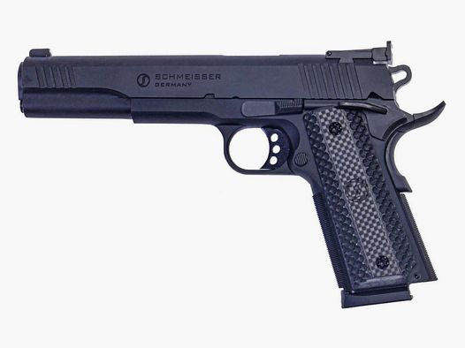 Neuware: Schmeisser Hugo 1911 6" LPA Schwarz (.45ACP)