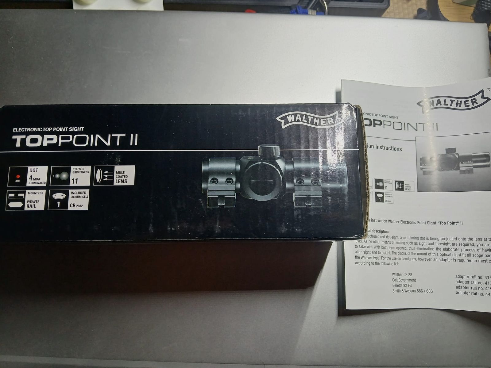 Walther Top Point II / closed red dot sight