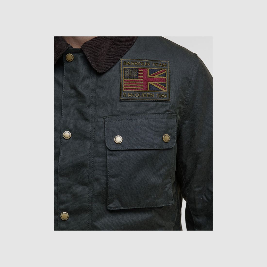 BARBOUR B.INTL WORKERS Weste SAGE, Bild 7 von 8