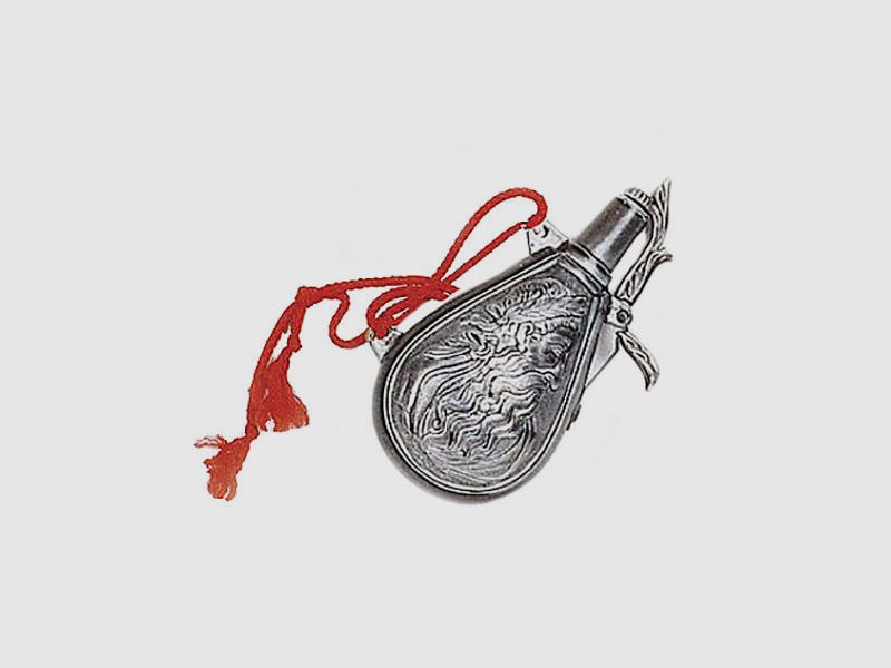 Powder flask Antique 19th century