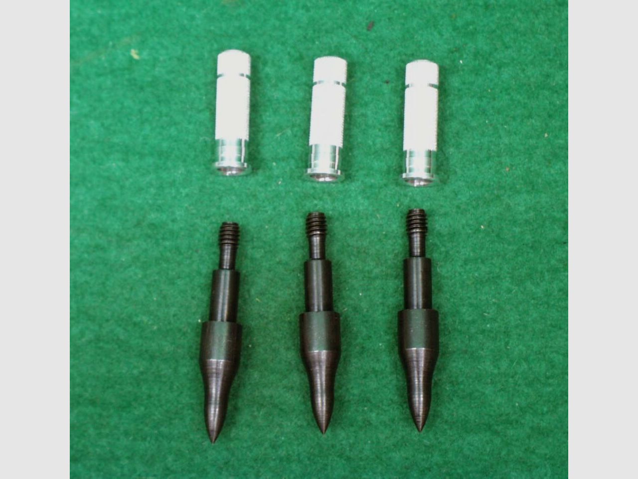 Predator Carbon-Pfeile grau