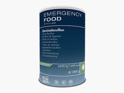 TREK'N EAT EMERGENCY FOOD Vegetable Broth - 1000 g