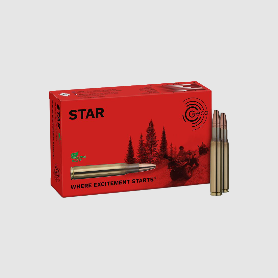 Geco .30-06 STAR 10,7g/165gr – 20er