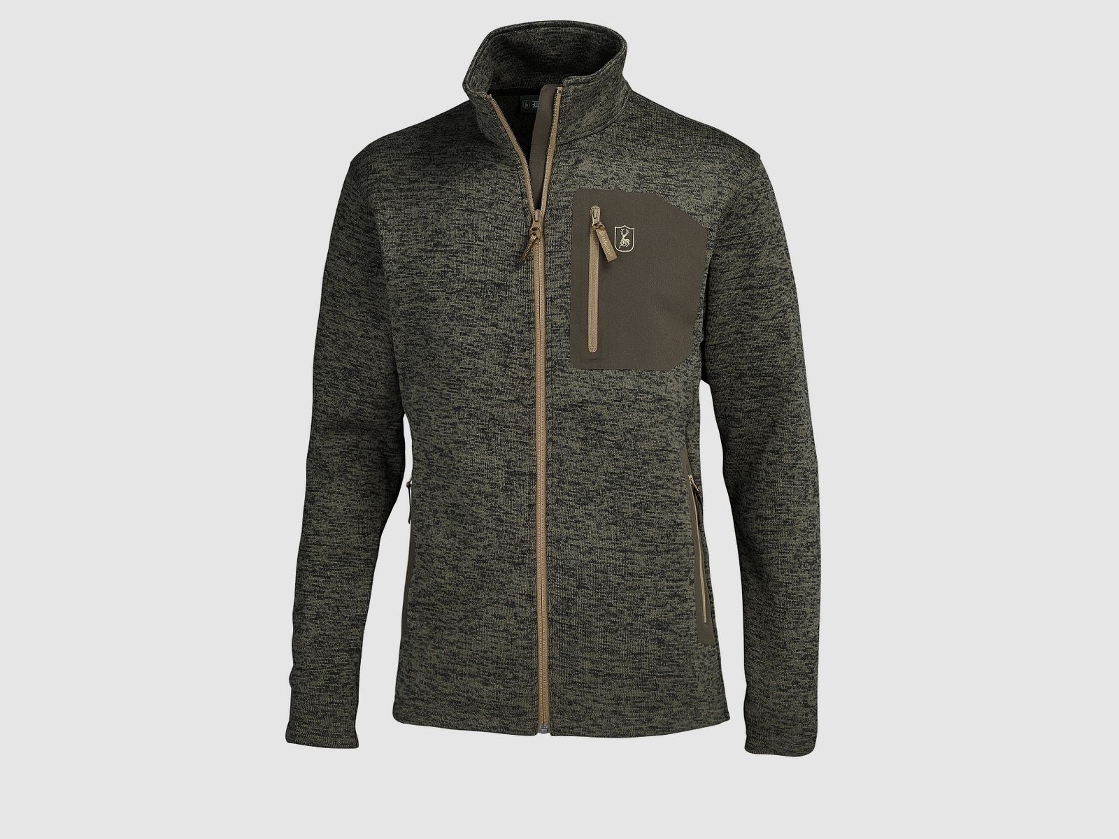 Deerhunter knitted fleece jacket Sarek