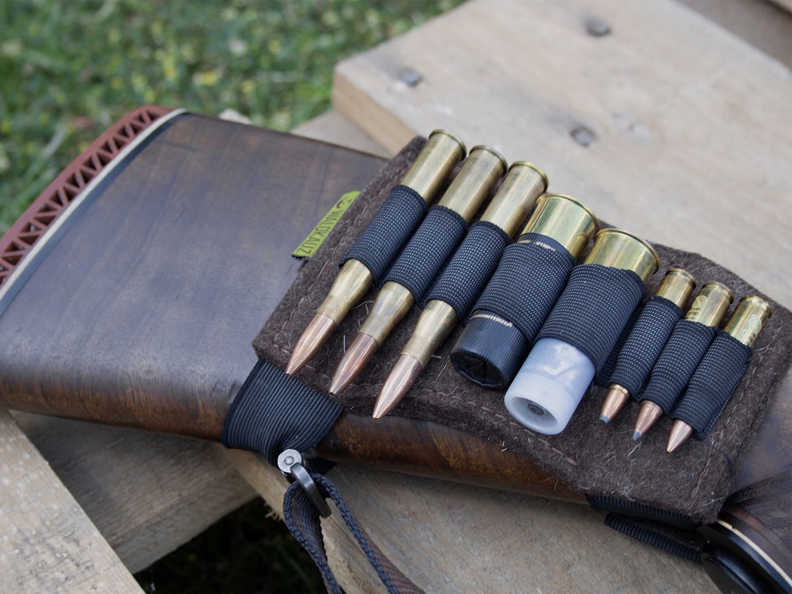 Ferlacher Bockdrilling von Josef Hambrusch inkl. Munition und Tasche
