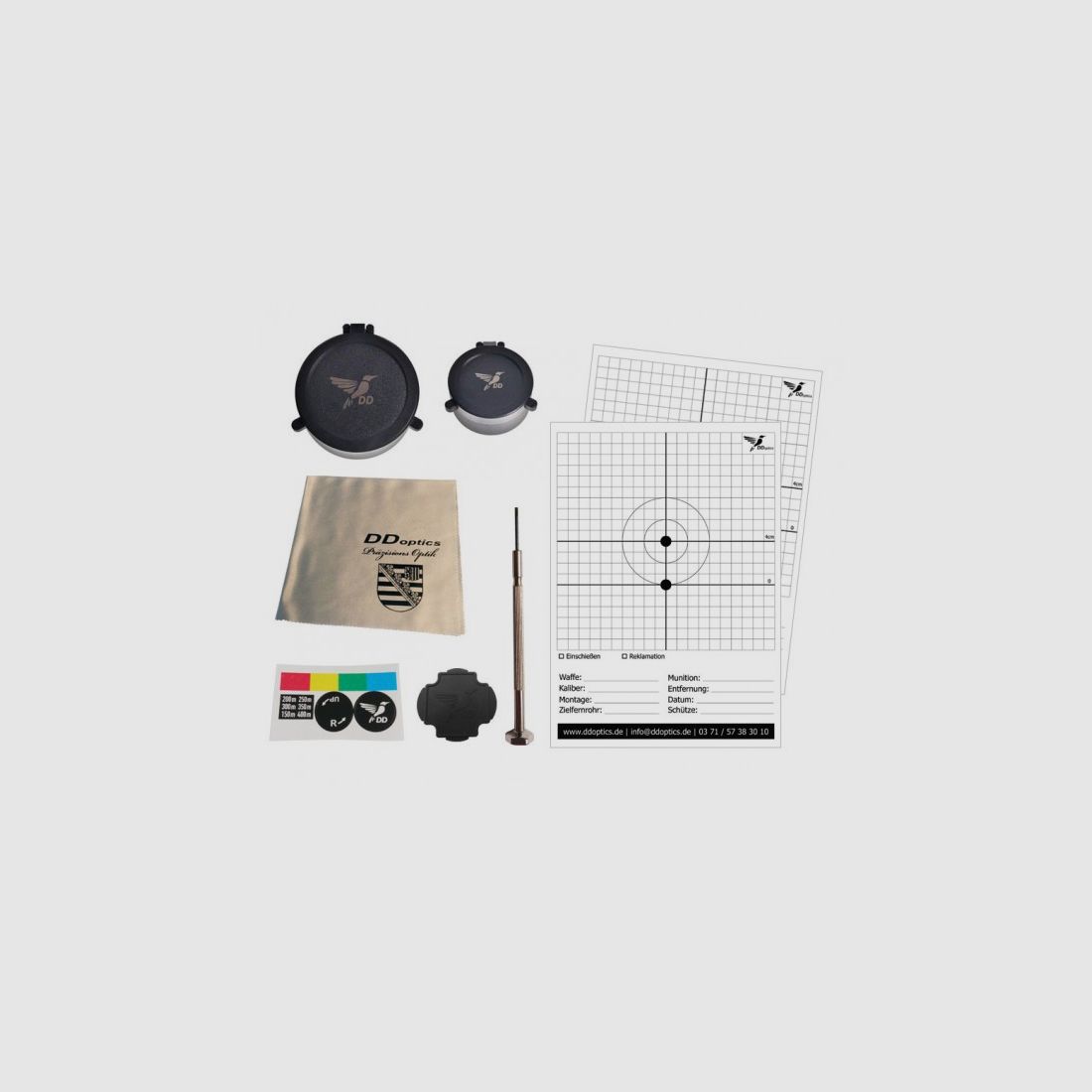 DDoptics target optics Night Falcon Gen.3 2.5-10x56 A4N MRAD