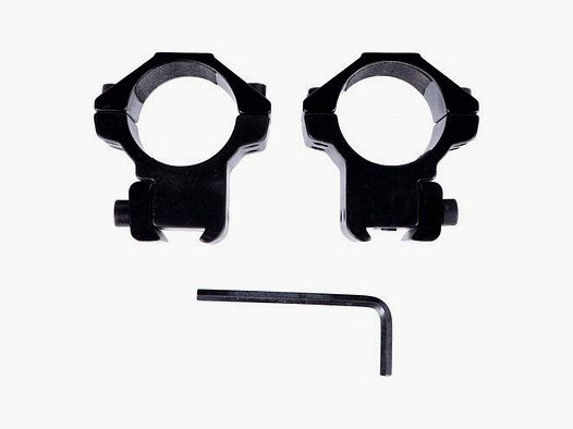 Montaje de mira 2 piezas 1" Riel prismático H13
