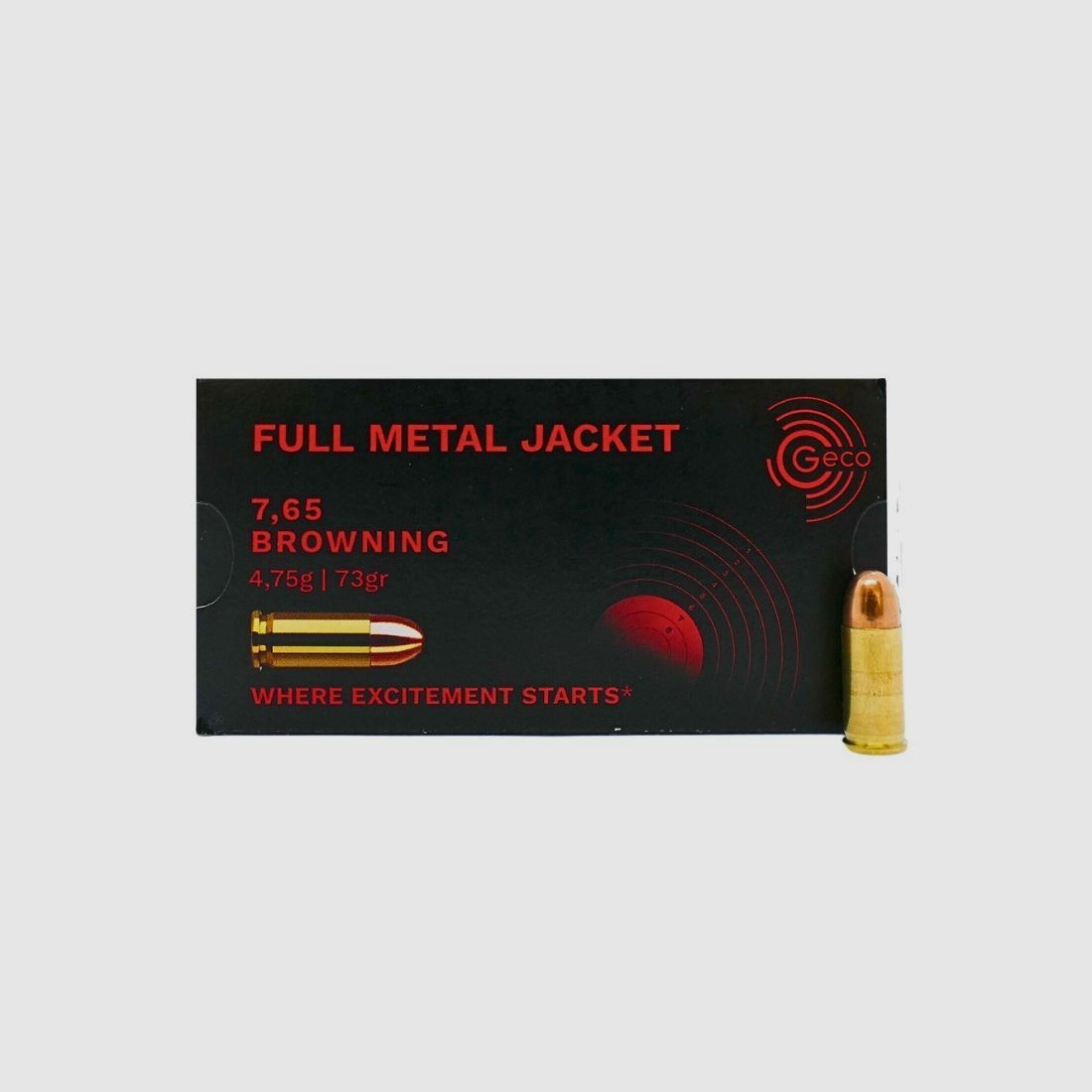 Geco 7,65 / .32 Auto VM Kurzwaffenpatronen